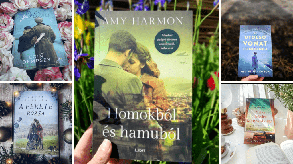 Eoin Dempsey: Fehér rózsa, Bauer Barbara: A fekete rózsa, Daisy Wood: Párizs elfeledett könyvesboltja