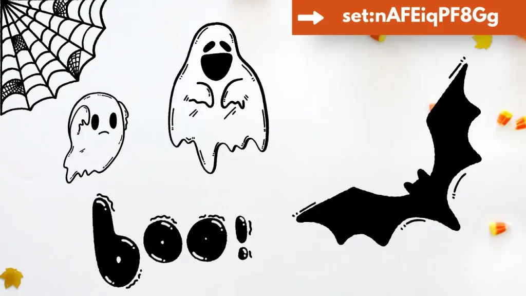 Halloween-i grafikák, Canva