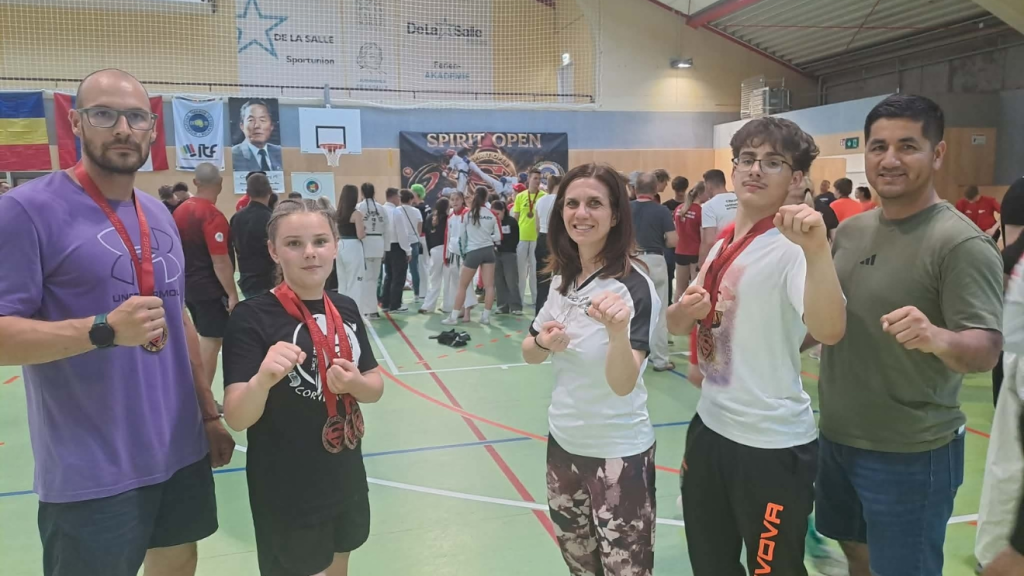 Magyarbánhegyesi Corvin Taekwon-do Klub a Spirit Openen