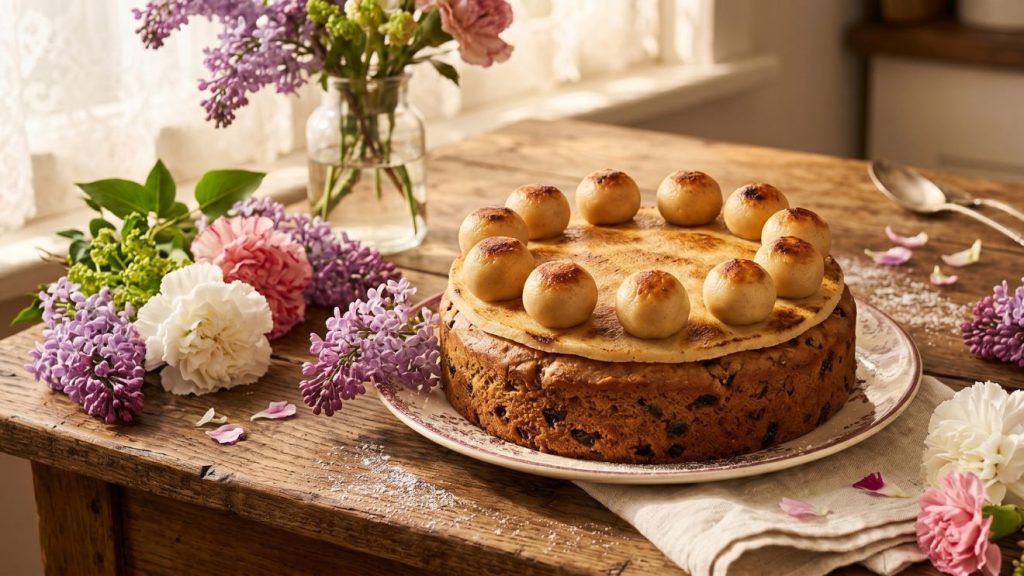 Simnel torta, anyák napja