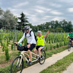Tandemkerékpáros túra a Balaton körül