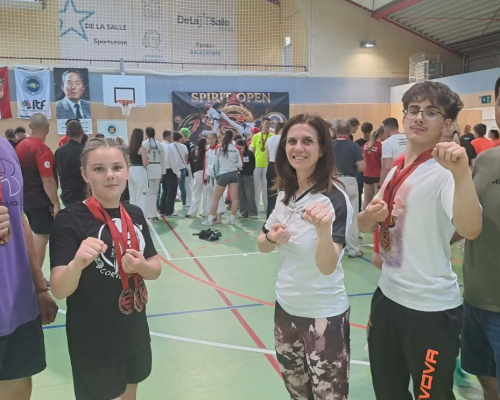 Magyarbánhegyesi Corvin Taekwon-do Klub a Spirit Openen
