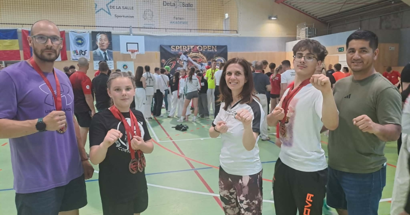 Magyarbánhegyesi Corvin Taekwon-do Klub a Spirit Openen
