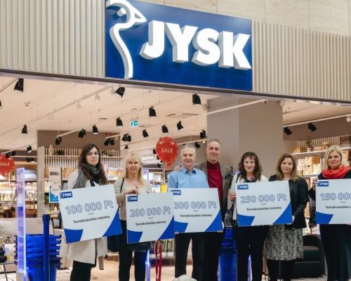 JYSK, adomány,