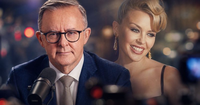 Anthony Albanese, Kylie Minogue