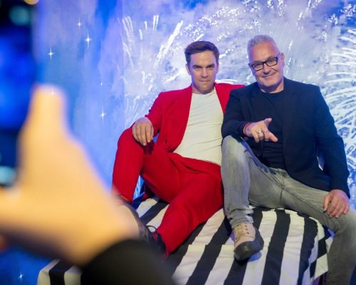 Robbie Williams, Madame Tussauds Budapest, Abaházi Csaba