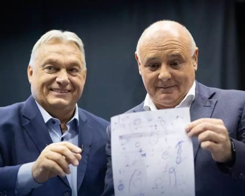 Orbán Viktor, Rónai Egon, Rajz,