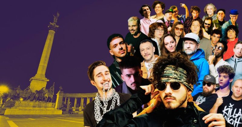 Rendszerbontó Nagykoncert, Fellépők, Hősök tere,
