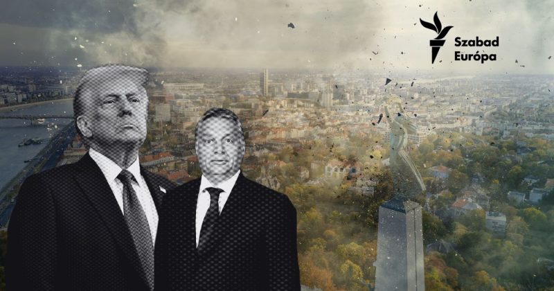 Orbán Viktor, Donald Trump, Szabad Európa