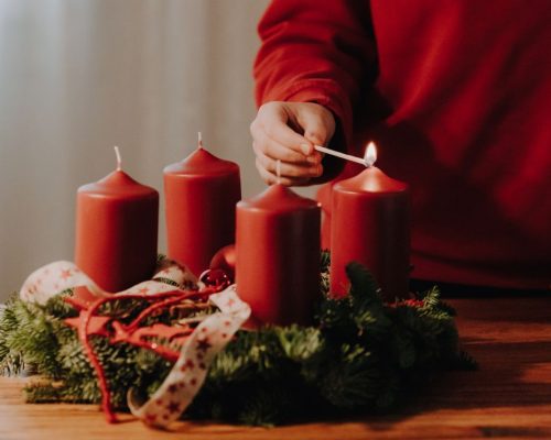advent, adventi koszorú, adventi gyertya