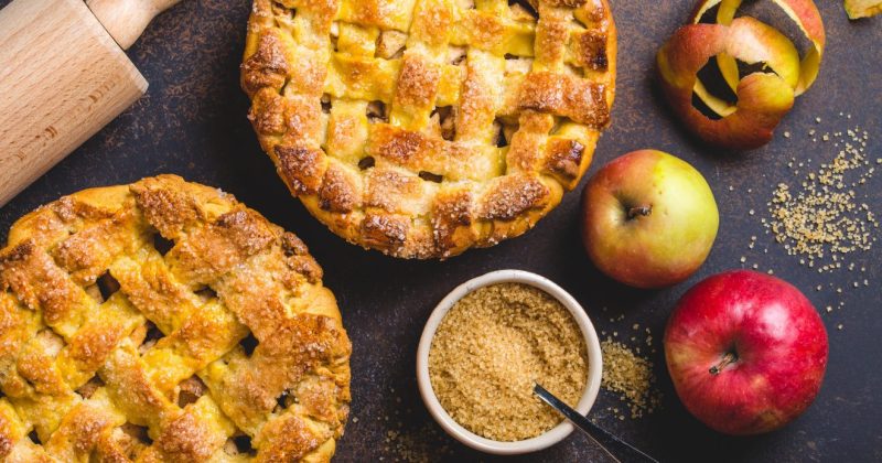 almás pite, fahéjas-almás, recept