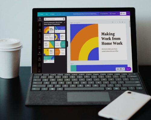 canva, tervező, tervezés, homeoffice, grafikus Kép forrása Canva by Valeriia Miller