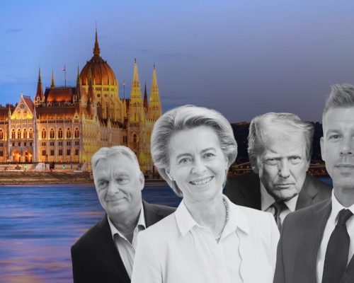 orván viktor, magyar péter, donald trump, ursula von der leyen