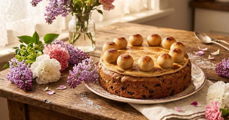 Simnel torta, anyák napja