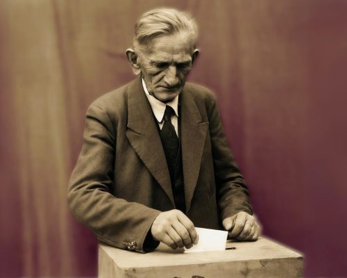 választás 1945, szavazás Kép forrása Canva by Imagen